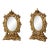 Antique Rococo-Style Tabletop Vanity Mirror For Sale