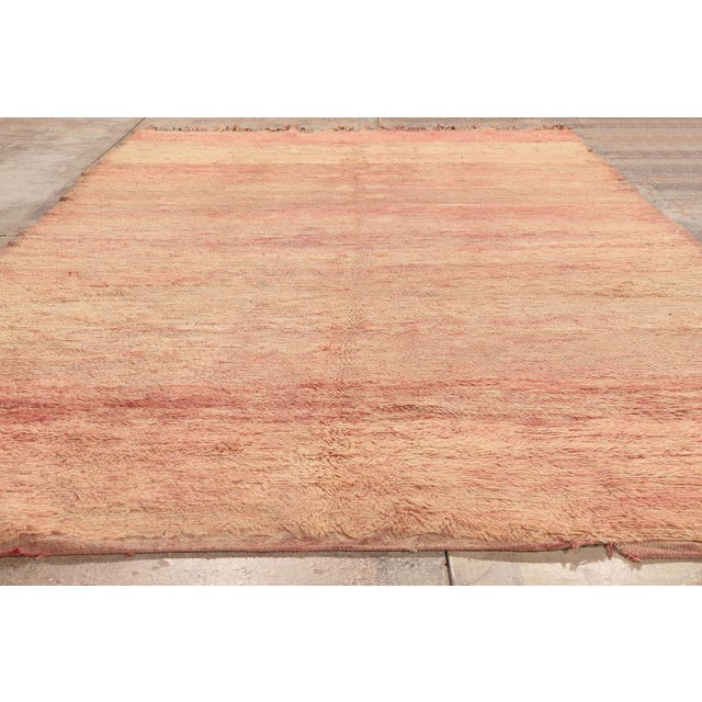 Vintage Beni Mrirt Moroccan Rug, 06'00 X 11'03 For Sale - Image 9 of 10
