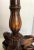 Brown Carved Animalia Claw Lamps With Bronze Details - a Pair For Sale - Image 8 of 11