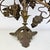 Metal Antique French Candelabra in Ormolu For Sale - Image 7 of 12