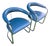 Bauhaus Ss33 Chrome Cantilevered Armchairs Attributed to Anton Lorenz for Thonet For Sale