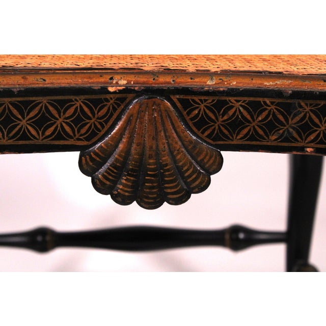 George II Style Chinoiserie Decorated Side Chair For Sale - Image 11 of 11