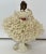 1950s Vintage Dresden Rococo-Style Porcelain Figurine in a Lace Ball Gown, Circa 1955 by Germany’s Porzellanfabrik Al-Ka Kunst Alboth & Kaiser k.g. For Sale - Image 5 of 11
