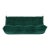 Ligne Roset Togo 3-Seater Sofa in Emerald Corduroy - Original Vintage, Restored For Sale