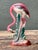 Bright Pink Vintage MCM Glazed Ceramic Flamingo For Sale - Image 8 of 12
