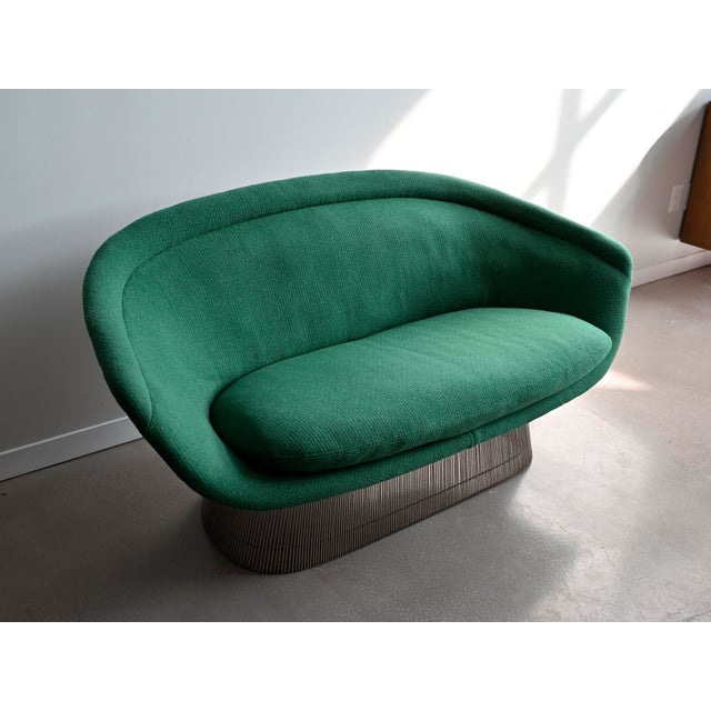 Warren Platner Vintage Knoll Settee by Warren Platner for Knoll For Sale - Image 4 of 10