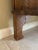 Antique Curved Glass Mirrored Back Curio Cabinet on Claw Feet For Sale - Image 9 of 12