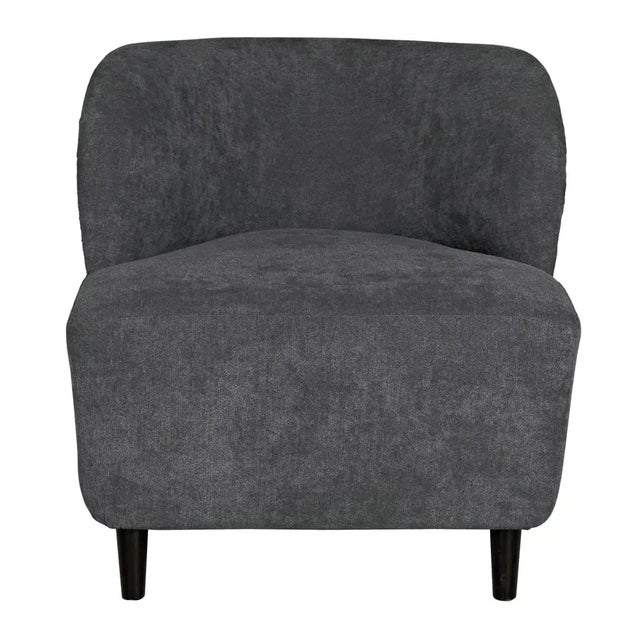 The Laffont Chair boasts a perfect combination of Sungkai/Mindi wood and Ocean Grey fabric, exuding a sense of...