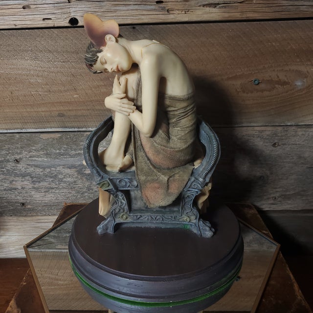 1980s Flambro Mystic Fairy Figurine - Four Seasons - By Michael Talbot For Sale - Image 5 of 10