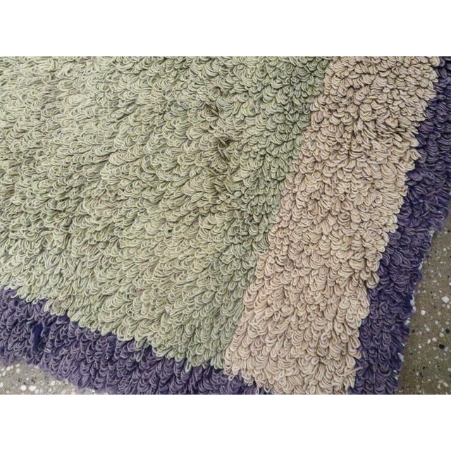 Textile Galerie Shabab Collection Mid-20th Century Turkish Konia Rug For Sale - Image 7 of 8