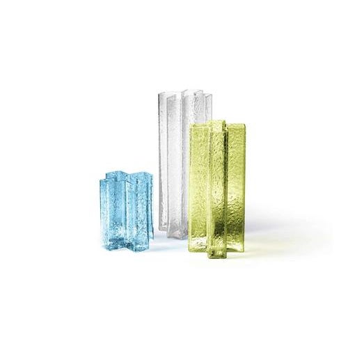 Bodil kjaer set of three cross blown glass for cassina an unmistakable aesthetic language that uses priceless blown extra-...