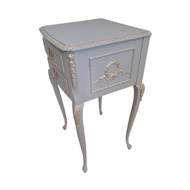 French Louis XV Olympus Bedside Tables, Set of 2 For Sale - Image 17 of 18