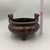 Vintage Heavy Bronze Incense Burner - Three-Legged Censer For Sale - Image 9 of 9