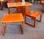 Wood Mid Century Modern Teak Modular Swivel-Top Coffee or Games Table With Mini-Bar and Nesting Tables by McIntosh c.1960 For Sale - Image 7 of 17