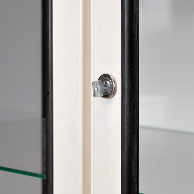 Metal Vintage Medical Cabinet in Glass and Iron, 1970s For Sale - Image 7 of 10