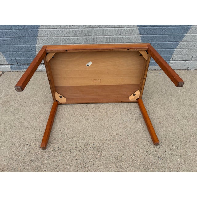 1960 Heggen Norwegian Teak Side Table For Sale - Image 9 of 11