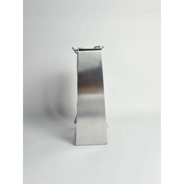 Contemporary Stainless Steel Flatware Set with Bistro Stand by Terence Conran, 1980s, Set of 25 For Sale - Image 3 of 9
