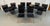 'Pelle' Leather and Metal Armless Dining Chair Attributed to Toyoda Hiroyuki for Icf For Sale - Image 11 of 14