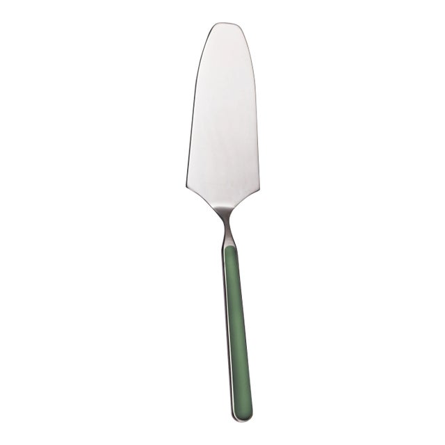 Mepra Fantasia Cake / Pastry Servers, Green For Sale