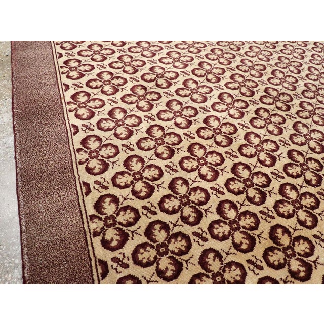 1940s Galerie Shabab Collection Mid-20th Century Turkish Anatolian Rug For Sale - Image 5 of 10