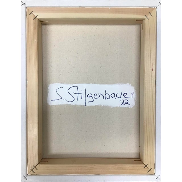 Contemporary "Abstract Colorfield Painting" Contemporary Original Abstract Painting by Stephen Stilgenbauer For Sale - Image 3 of 3