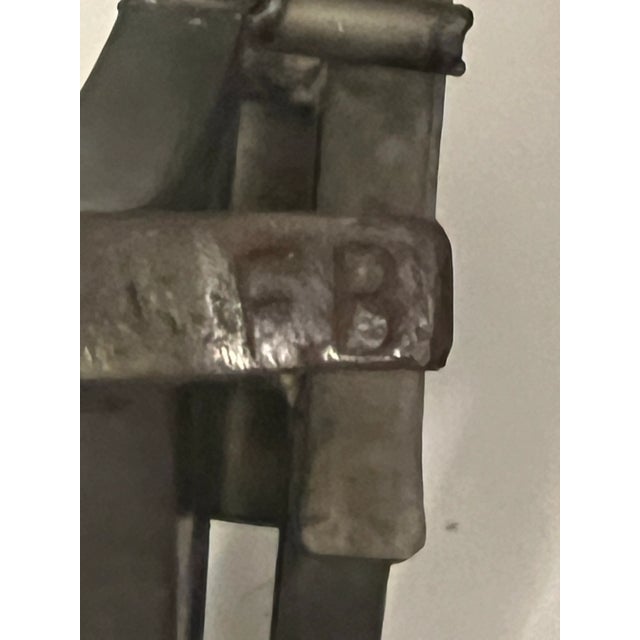 Mid 20th Century Francis Beboux (1915-2015), Mid 20th Century Vintage Abstract Surreal Steel Wall Sculpture For Sale - Image 5 of 5