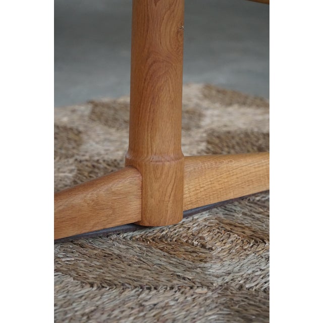 Mid-Century Modern Dining Room Table in Oak & Teak by Ditte & Adrian Heath, 1960s For Sale - Image 6 of 15
