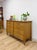 Mid 20th Century Vintage Davis Cabinet Co MCM Atomic 8 Drawer Dresser With Wood Pulls Clean Lines For Sale - Image 5 of 15
