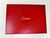 Cartier Red Chinese Dragons Card and Envelope Set in Luxury Box Desk Stationery For Sale In Palm Springs - Image 6 of 9