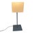 White Contemporary White Frosted Table Lamp from TRE Italy For Sale - Image 8 of 8