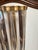 Thick Tubular Glass and Solid Brass Wall Sconce For Sale - Image 4 of 12