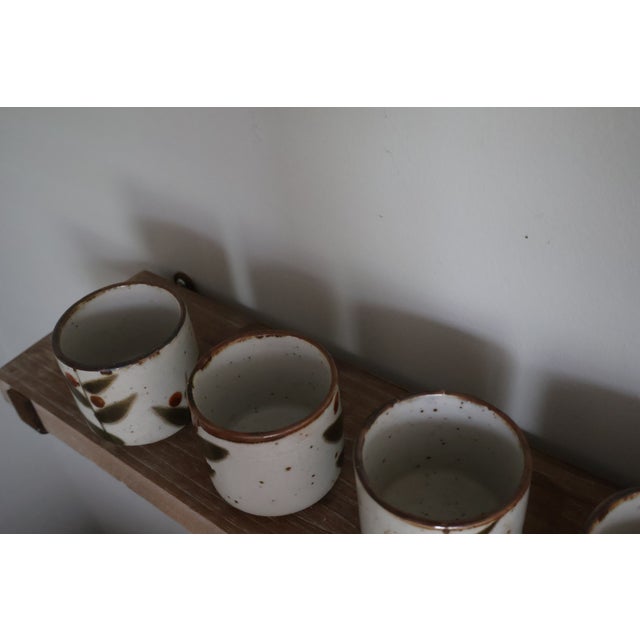 Japanese Vintage Mid 20th Century Hand Painted Japanese Otagiri Stoneware Tea Set - 11 Piece For Sale - Image 3 of 17