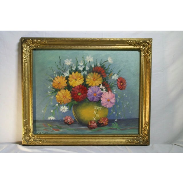 Wood Early 20th Century Vintage Paul Kremenik Painting, Framed For Sale - Image 7 of 7