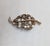 Mid-Century Modern Vintage Alfred Philippe for Crown Trifari Goldtone Clear Rhinestone Leaf Brooch For Sale - Image 3 of 8