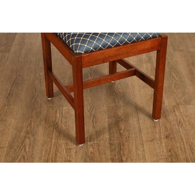 Stickley Mission Collection Set Of Eight Dining Chairs For Sale - Image 11 of 18
