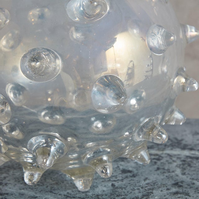 Glass Mina Murano Glass Vase by Flavio Poli, Italy 1938 For Sale - Image 7 of 18