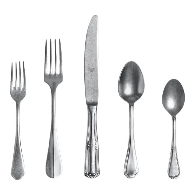 Mepra Original Collection, 5-Piece Flatware Set For Sale