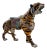Large Scale d.c. Muller for Dentzel Company Reproduction Carousel Tiger in Cast Aluminum For Sale