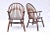 Mid-Century Modern Modern Peacock Style Hand Crafted Dining Arm Chairs, Pair For Sale - Image 3 of 12