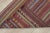 1960s Vintage Striped Very Old Natural Wool Kilim Runner Rug For Sale - Image 12 of 13