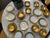 1920s Rosenthal Very Rare 10 Donatello Gold Plated Soup Bowls and Saucers For Sale In Chicago - Image 6 of 7