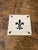 Vintage French Desvres Fleur-De-Lis Ceramic Tiles, 1960s, Set of 12 For Sale - Image 9 of 9