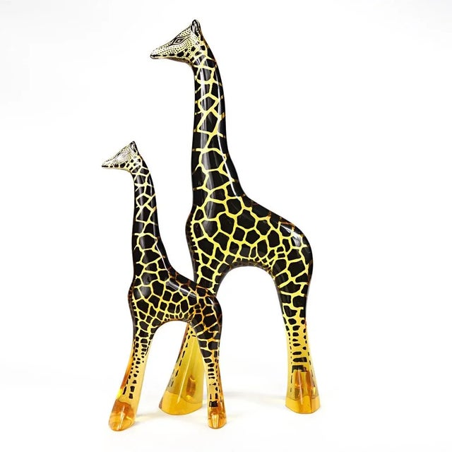 Large Mid-Century Modern Acrylic Glass Giraffe by Abraham Palatnik For Sale - Image 10 of 11