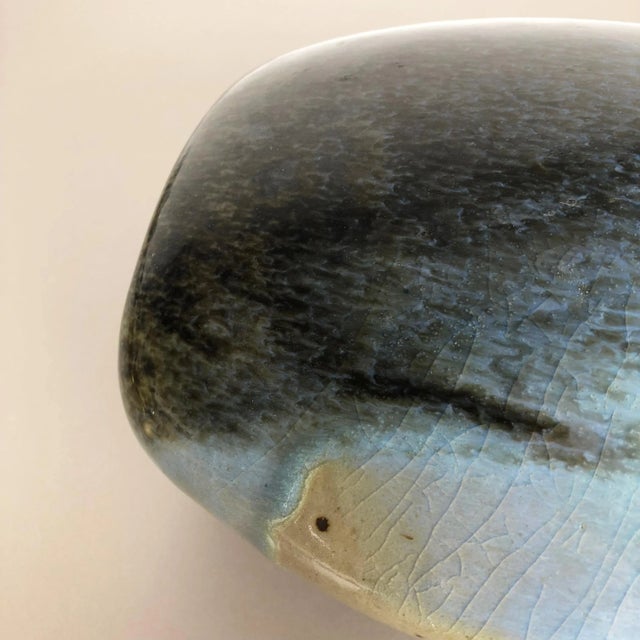 Black Ceramic Stoneware Vase by Gottlind Weigel, 1960s For Sale - Image 8 of 18