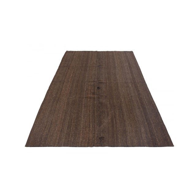 Vintage handwoven decorative kilim rug from Afyon region of Turkey. Approximately 50-60 years old. In very good condition.