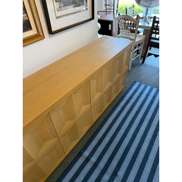 McGee & Co. Beacon Sideboard, Blonde Oak For Sale In San Francisco - Image 6 of 12
