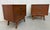 This listing is for a pair of Mid-Century Modern Walnut Nightstands. Featuring a straight line design, two drawers for...