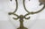 Vintage Brass Three Arm Candelabra For Sale - Image 6 of 8