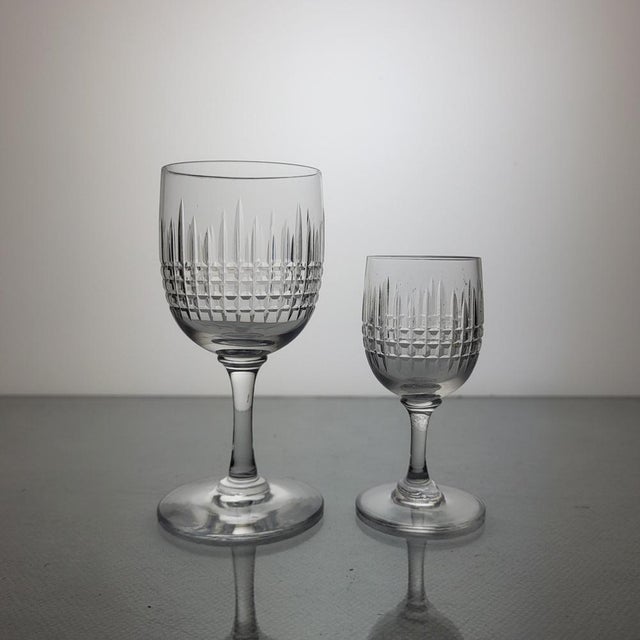 Baccarat Baccarat Crystal Glass Service Nancy Model, 1920s, Set of 31 For Sale - Image 4 of 14