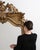 19th Century France Baroque Gold Wood Full-length & Floor Mirrors For Sale - Image 10 of 10